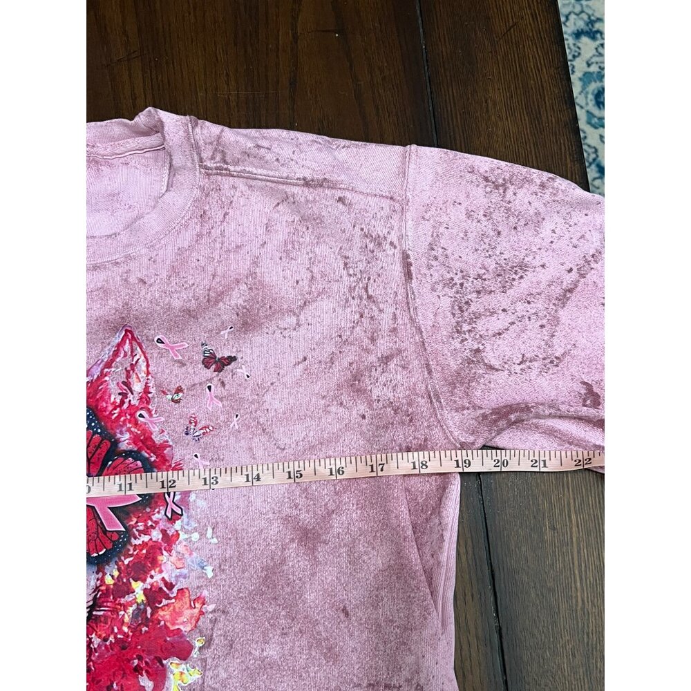 Comfort Colors Fight Like A Warrior Breast Cancer Awareness Sweatshirt Small - Picture 6 of 7